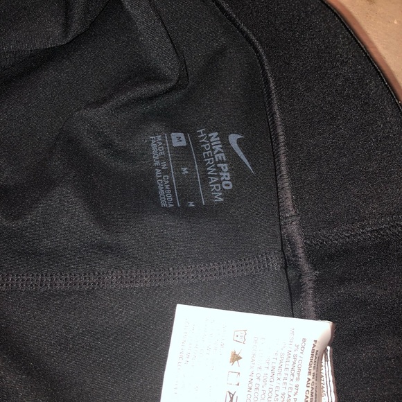 Nike pro hyper warm fleece leggings/tights women’s size medium - Picture 8 of 8